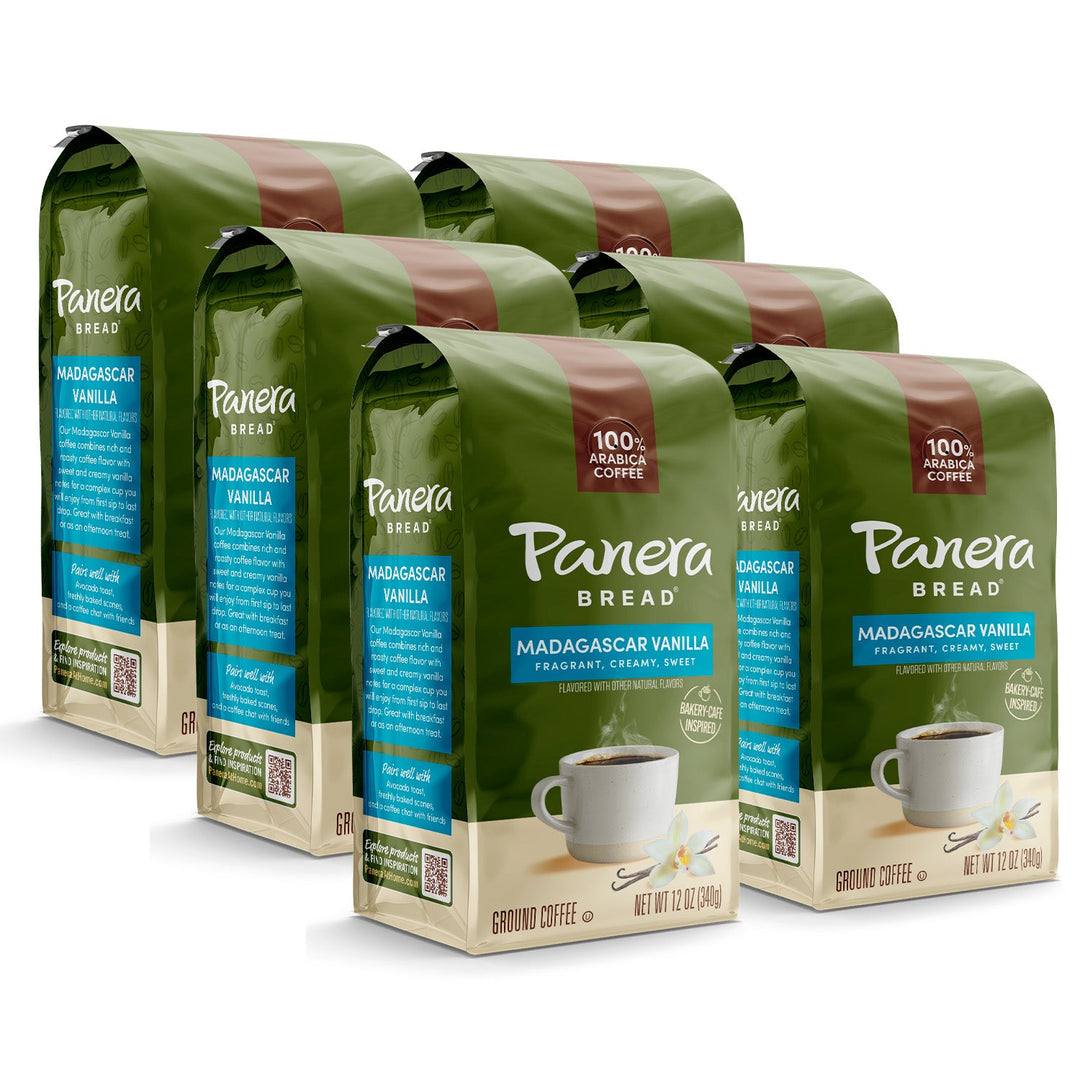 Panera madagascar green coffee bags 6 pack