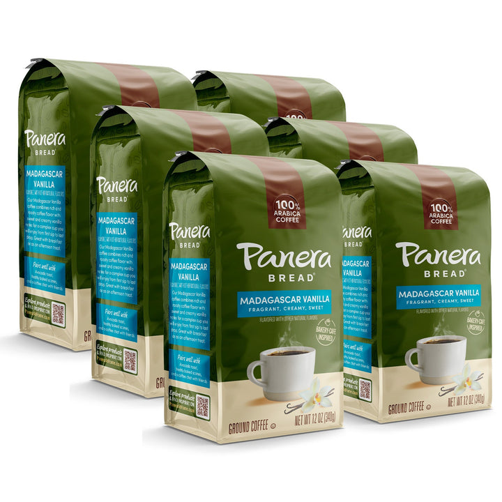 Panera madagascar green coffee bags 6 pack