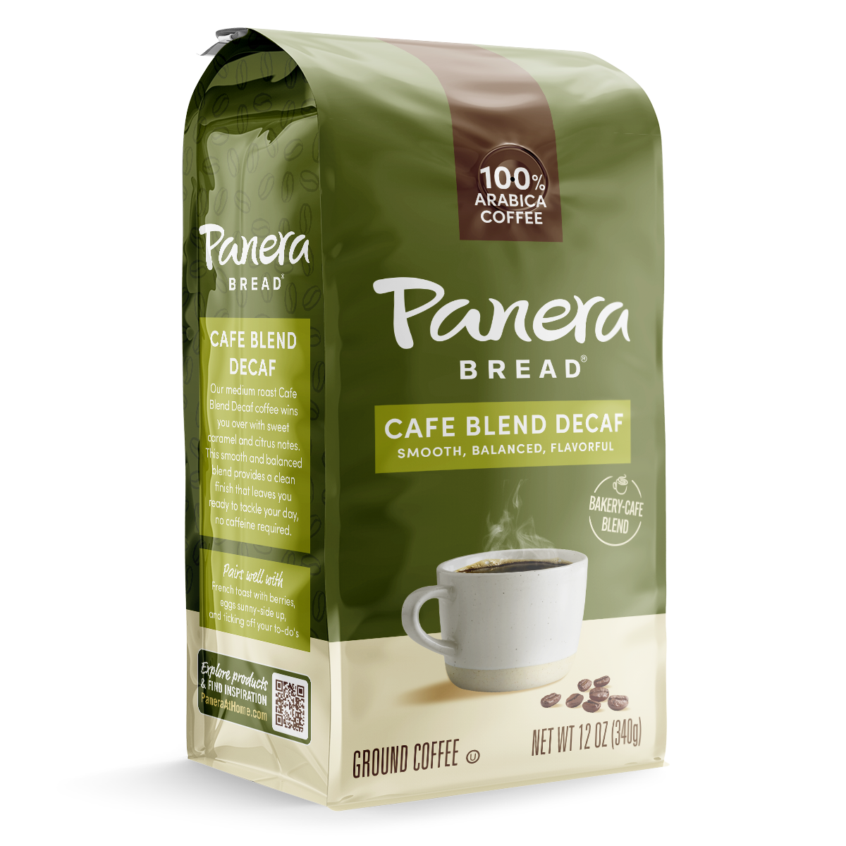 Cafe Blend Decaf 12oz Ground Coffee – Panera Coffee