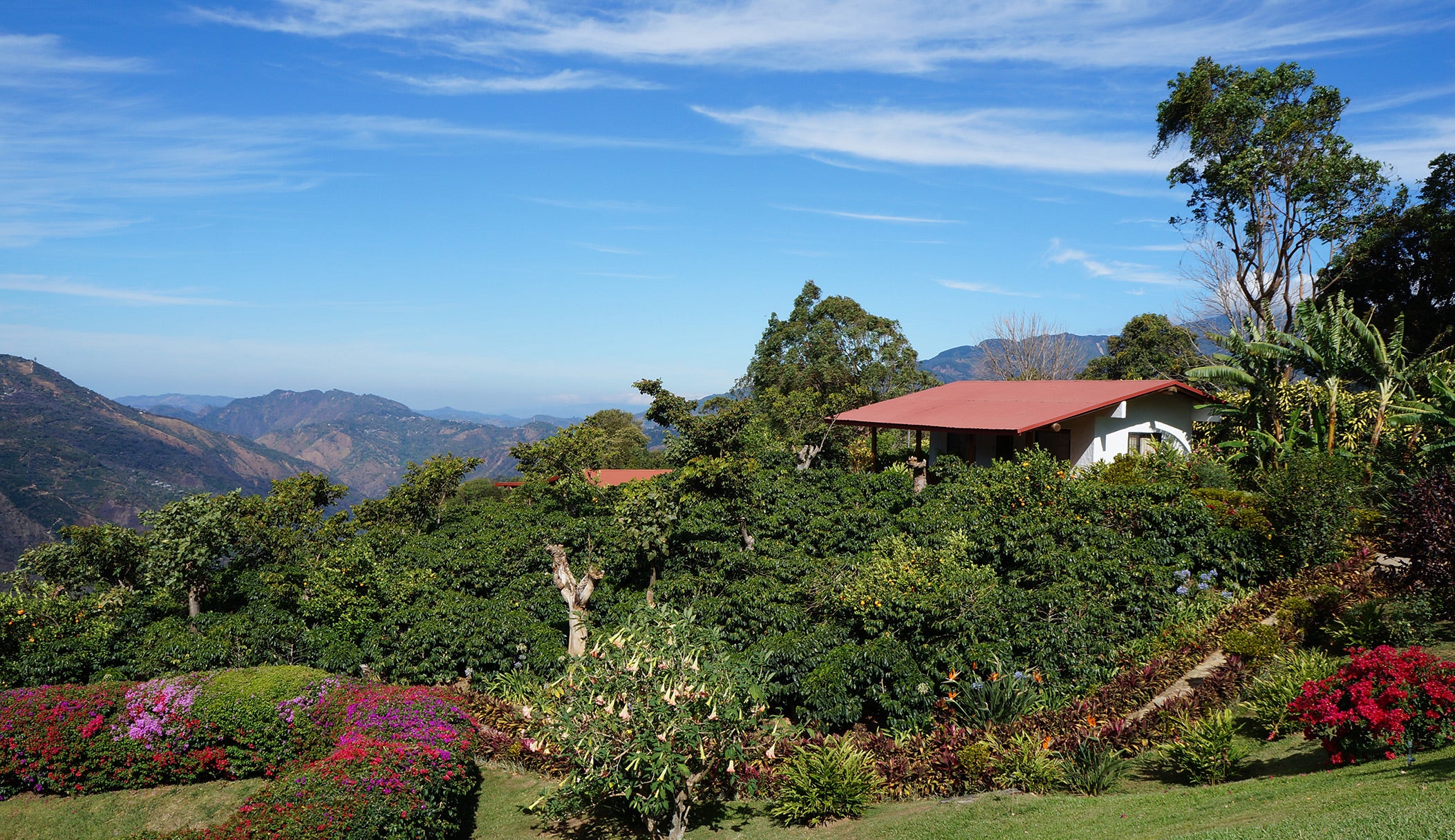 la minita costa rican farm views with house overlooking hills