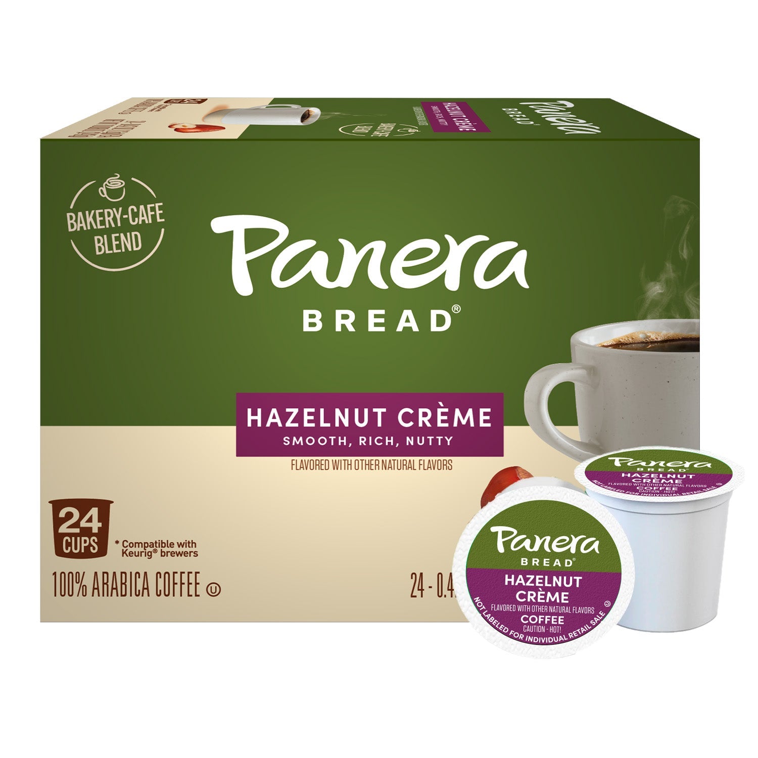 Hazelnut Crème Single Serve Cups – Panera Coffee